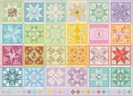 Cobble Hill Puzzle Embroidered quilt: the starry seasons 1000 pieces - Jigsaw Puzzle