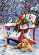 Cobble Hill Puzzle Warm Winter Day 1000 pieces - Jigsaw Puzzle