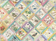 Cobble Hill Puzzle Embroidered Quilt: Country Diary 1000 pieces - Jigsaw Puzzle