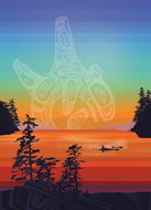 Cobble Hill Puzzle Colours of the Salish Coast 1000 pieces - Jigsaw Puzzle