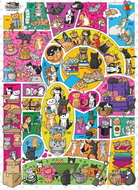 Cobble Hill Puzzle Doodlecats 1000 pieces - Jigsaw Puzzle
