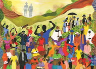 Cobble Hill Puzzle Family Reunion 1000 pieces - Jigsaw Puzzle