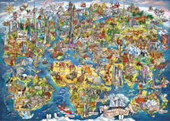 Gibsons Puzzle Báječný svět 1000 dílků - Puzzle