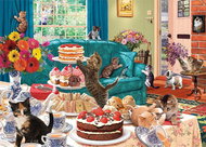 Gibsons Puzzle Cat Madness 1000 pieces - Jigsaw Puzzle