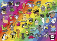 Gibsons Word Association Puzzle 500 pieces - Jigsaw Puzzle