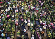 Gibsons Puzzle Floating Market 500 pieces - Jigsaw Puzzle