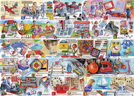 Gibsons Puzzle Alphabet of Games and Toys 1000 pieces - Jigsaw Puzzle