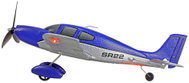 Amewi Cirrus SR22 520 mm 4-Channel RC Model Aeroplane with 3D/6G Stabilisation, RTF, Blue, Brushless - RC Airplane