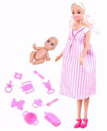 Wiky Pregnant with baby 30 cm - Doll