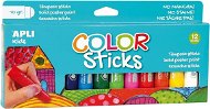 APLI Temperové tyčinky „Kids", 12 farieb - Výtvarné potreby