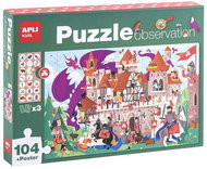 Apli Postřehové puzzle Hrad  - Puzzle