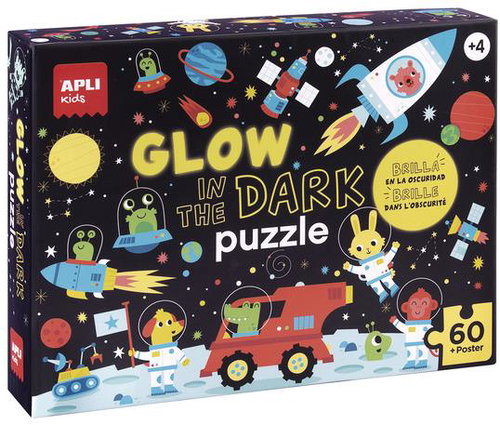 Apli Puzzle Glow in the Dark Universe - Jigsaw Puzzle - Main image