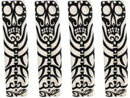 Guirca Rocker Tattoo Sleeve, 2pcs - Costume Accessory