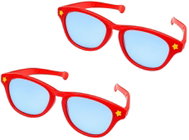 Godan Mega Party Glasses Red, 2pcs - Costume Accessory