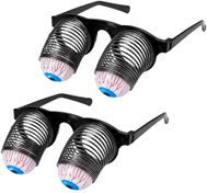 Godan Googly Eyes Party Glasses, 2pcs - Costume Accessory