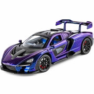 AS Model McLaren Senna se světly, zvukem a mlhou, fialový - Kovový model