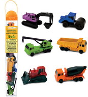 Safari Ltd. Tuba - Construction Cars 6 pcs - Toy Car Set