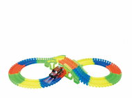 Mamido Magic Track illuminated, 133 pieces - Slot Car Track
