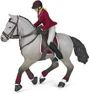 PAPO Horse with rider jumping - Figure