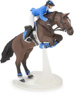 PAPO Jumping horse with rider - Figure
