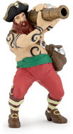 PAPO Pirate with cannon - Figure