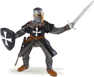 PAPO Knight with sword black - Figure