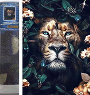 Norimpex Hidden Lion 30 × 40 cm - Diamond Painting