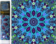 Norimpex 7D Magic Mandala 30 × 30 cm - Diamond Painting