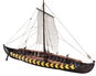 Dušek Vikingská loď Gokstad 1:35 kit - Dřevěný model