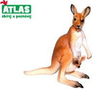 Atlas Kangaroo with Cub - Figure