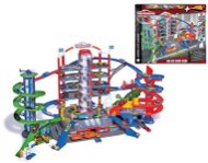 Majorette Super City + 6 Cars and Train - Toy Garage