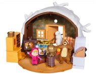 Simba Máša a medveď Zimný dom medveďa - Domček pre bábiky