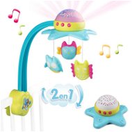 Smoby Cotoons Musical Carousel 2-in-1 - Cot Mobile