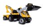 smoby Tret-Traktor Max mit Baggerschaufel und Anhänger - Trettraktor