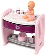Smoby Baby Nurse 2 v 1 postieľka/prebaľovací pult - Nábytok pre bábiky