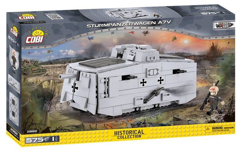 Cobi Great War Sturmpanzerwagen A7V Building Set alza.sk