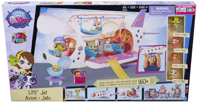 Littlest pet shop clearance airplane