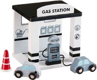 Kid's Concept Wooden Petrol Station grey - Toy Garage
