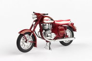 Jawa 350 Rocker Automatic (1966) 1:18 - Dark Red - Toy Car