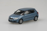 Škoda Fabia II (2006) 1:43 - Satin Grey Metallic - Toy Car