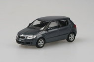 Škoda Fabia II (2006) 1:43 - Anthracite Grey Metallic - Toy Car