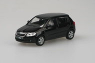 Škoda Fabia II (2006) 1:43 - Black Magic Metallic - Toy Car