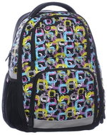 Bagmaster Orion 0115 A Black/Colours - School Backpack