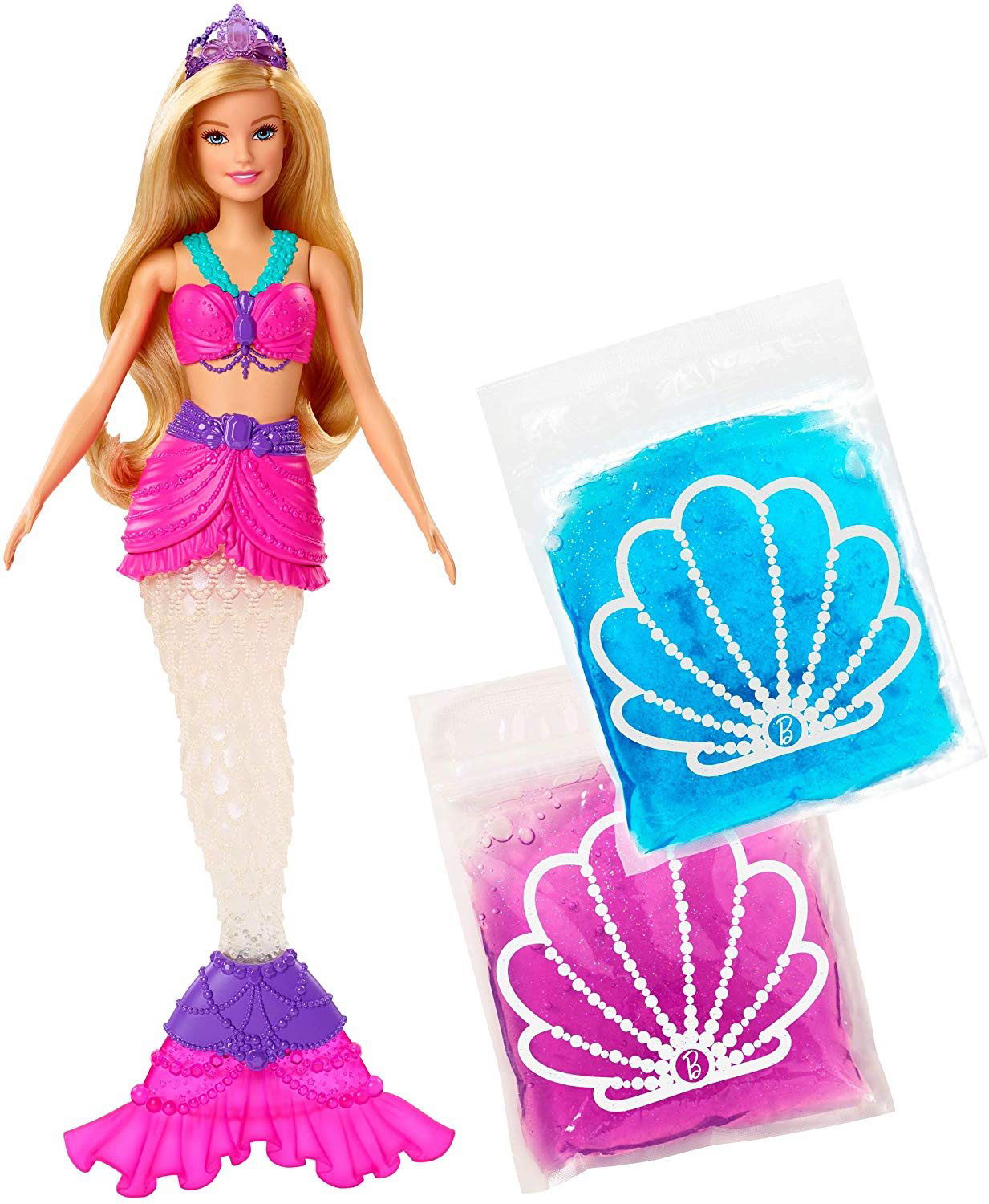 Barbie Mermaid and Glittering Foam Doll Alza.cz