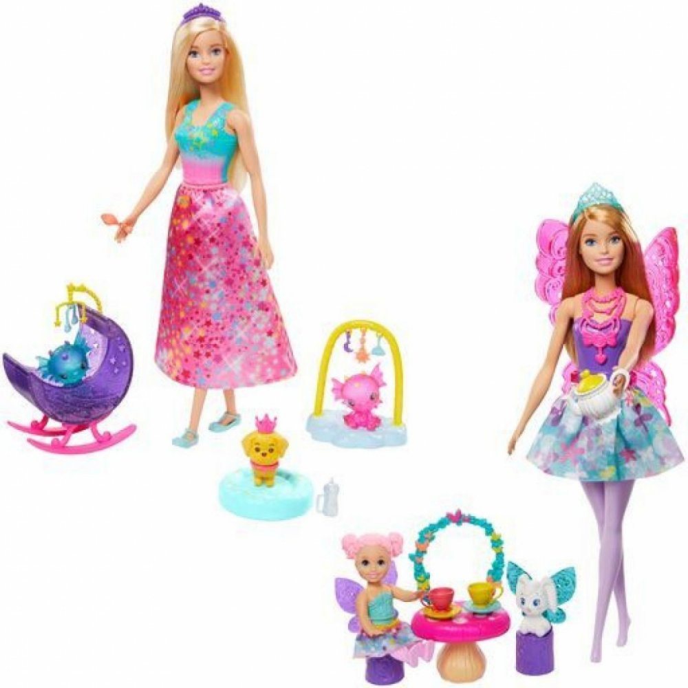 Barbie doll deals set game