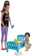 Barbie sestričky herná sada - Bábika