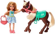 Barbie - Chelsea a poník - Bábika