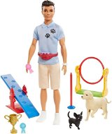 Barbie Karrierbabák - Ken kutyakiképző - Játékszett