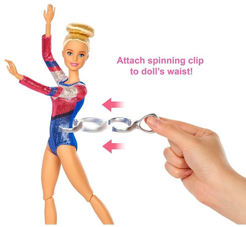 Barbie on sale gymnastics game