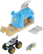 Hot Wheels Monster Trucks - kék - Játékszett